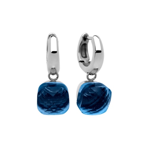 Серьги Qudo Firenze dark blue 300195 BL/S