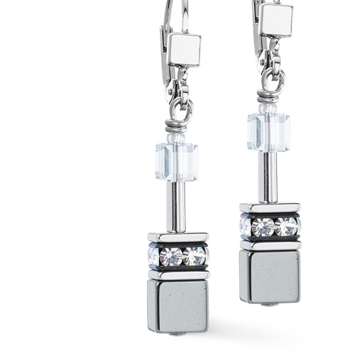 Серьги Coeur de Lion Grey-Silver, 4015/20-1217 фото 2