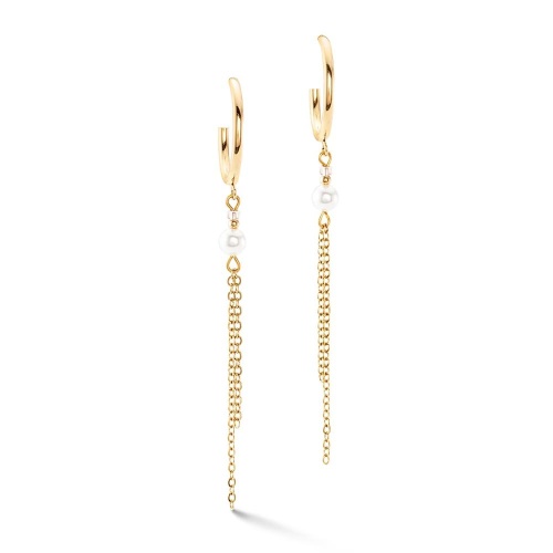 Серьги Coeur de Lion Beige-Gold, 4310/21-1016 фото 5