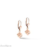 Серьги Coeur de Lion Amethyst Rose Gold 5080/20-0846