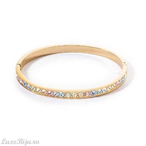  Браслет Coeur de Lion Multicolor Pastel Gold 19 см, 0131/37-1590
