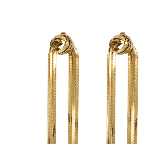 Серьги Fiore Luna Узел, AWE1061-G фото 3