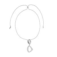 Колье Dansk Copenhagen, Alaya, с овалами неправльной формы, DNSK25.2-9C2501008 серебристый