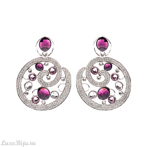 Серьги Boccadamo XOR134 BW/S/V