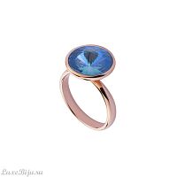 Кольцо Fiore Luna Ocean Delight K1611.21 BL/RG