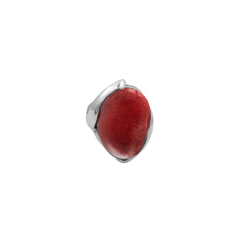 Кольцо Ciclon, Rita, с муранским стеклом, CN-232505 розовый, 18,5