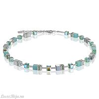 Колье Coeur de Lion Light Green 4017/10-0520