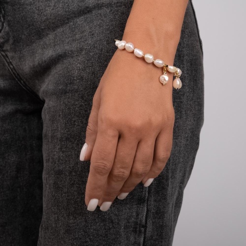 Браслет Lanzerotti, Splendore, с жемчугом, LZ-24.08-318 белый фото 2