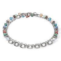 Колье Coeur de Lion Multicolor Gemstone, *4520/10-1561