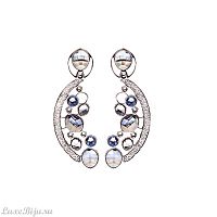 Серьги Boccadamo XOR132 BW/S/BL