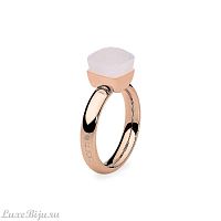 Кольцо Qudo Firenze Dark Rose Opal 18.5 мм, 610095 R/RG