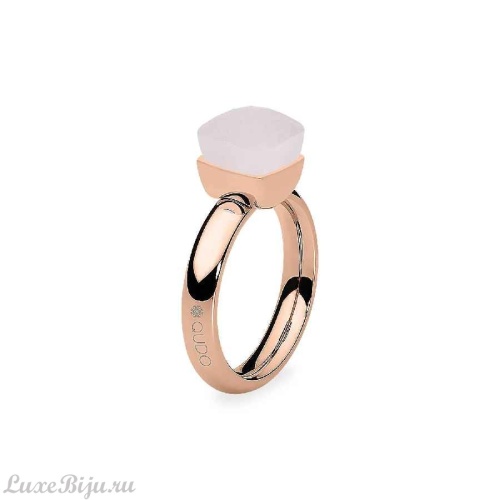 Кольцо Qudo Firenze Dark Rose Opal 18.5 мм, 610095 R/RG