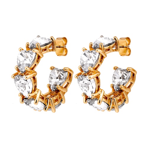 Серьги Dyrberg Kern HARDY SG CRYSTAL  480014, 480014 фото 4