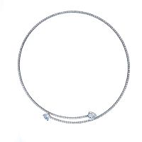 Колье Moon Paris, Bohemia, гривна с кристаллами, MB-26.01-034 хрустальный