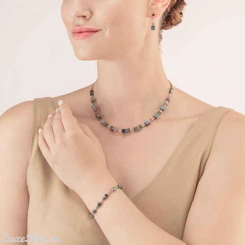 Coeur de Lion Браслет Coeur de Lion Blue-Green-Lilac 5020/30-0754 фото 2