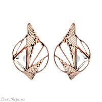 Серьги Boccadamo XOR212RS BR/RG