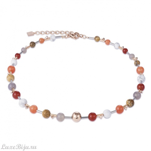 Колье Coeur de Lion Red Orange 4949/10-0302