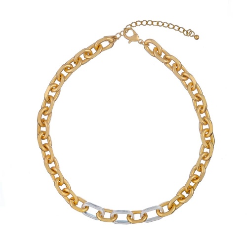 Колье Dansk Copenhagen, Tula, двухцветный металл, DNSK25.2-9C2407043 золотистый