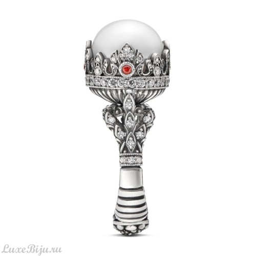 Фактурное кольцо Fiore di Firenze, AN181118PLAC. ARGENTO фото 9