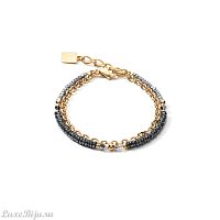 Браслет Coeur de Lion 4-In-1 Gold 5067/30-1600