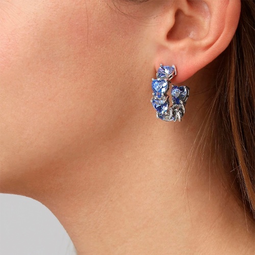 Серьги Dyrberg Kern HARDY SS LIGHT BLUE, 480016 фото 2