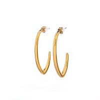 Серьги Dansk Copenhagen, Passion Waterproof, полукольца, DNSK26.1-3W2507015 золотистый