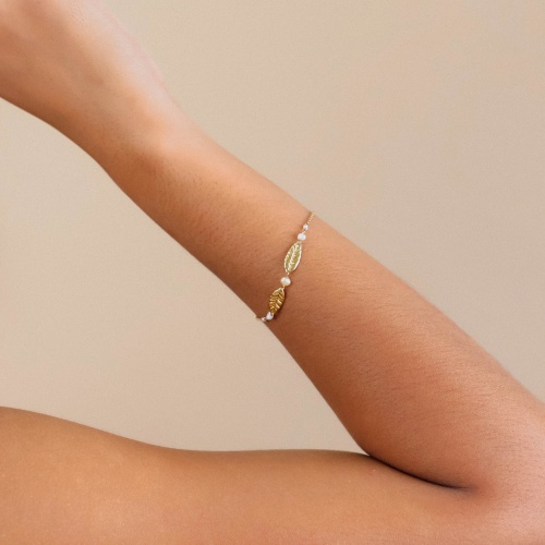 Браслет Franck Herval, Merry, с жемчугом, FH24.2-13-72691 золотистый фото 3