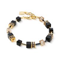 Браслет Coeur de Lion Black-Gold, 4018/30-1316