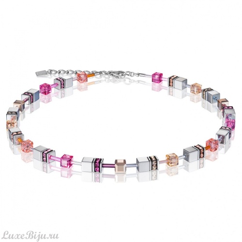 Колье Coeur de Lion Peach Rose 4015/10-0227