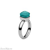 Кольцо Qudo Firenze london blue 17.8 мм 610135/17.8 BL/S