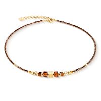 Колье Coeur de Lion Brown-Gold, 3044/10-1116