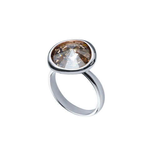 Кольцо Fiore Luna Silver Shade K1902.2 BW/S