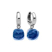 Серьги Qudo Firenze Light Sapphire 300186 BL/S