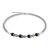 Колье Coeur de Lion Black-Silver, 3021/10-1317
