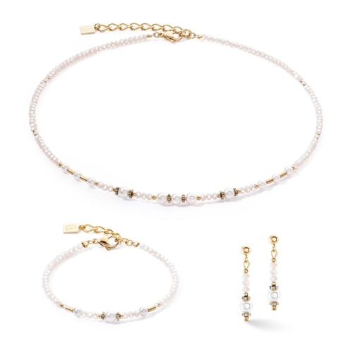 Серьги Coeur de Lion White, 4434/21-1400 фото 3