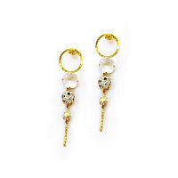 Серьги Catherine Bijoux, Starlight, с кристаллами, CB25.1-5415FG белый