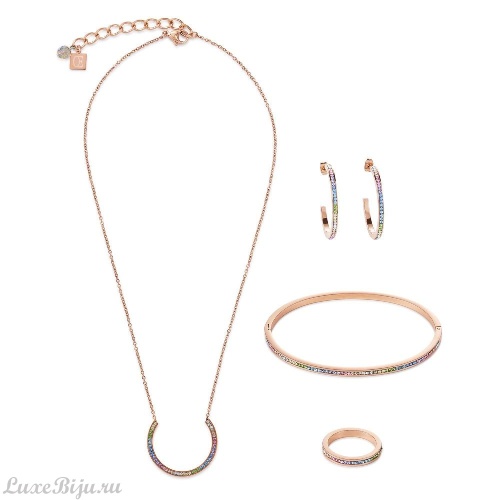 Серьги Coeur de Lion Multicolour Pastel, 0229/21-1522 фото 2