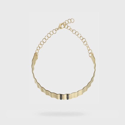 Колье Katerina Vassou, Atrium, с кристаллами, KV24.2-401327G золотистый