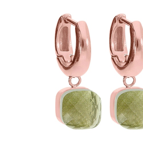 Серьги Qudo Firenze olivine, 300147 G/S фото 8