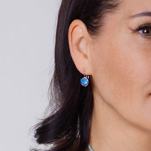 Серьги Fiore Luna Ocean Delite, A1911.21 BL/S фото 4